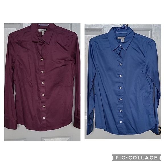 2 Banana Republic Blouses - Picture 1 of 7